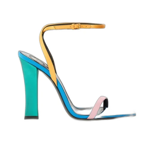 Saint Laurent Dominique Open Toe Sandals