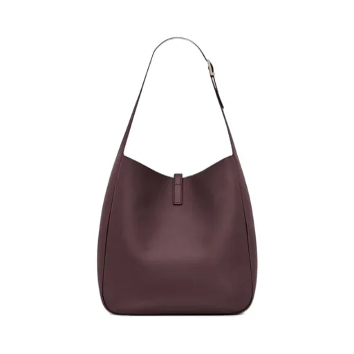 Saint Laurent Le 5 à 7 Logo Plaque Large Shoulder Bag