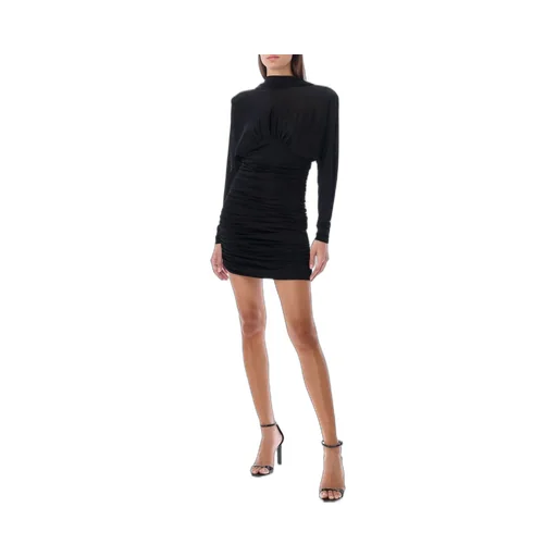 Saint Laurent Cowl Back Mini Dress