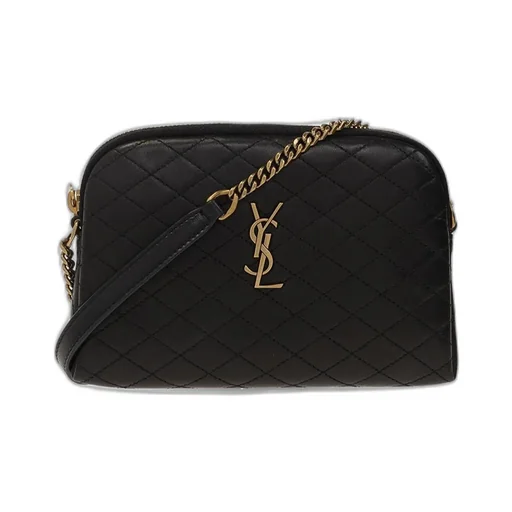 Saint Laurent Gaby Quilted Chain Pouch