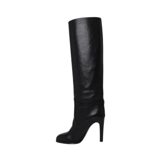 Saint Laurent Diane Almond Toe Boots