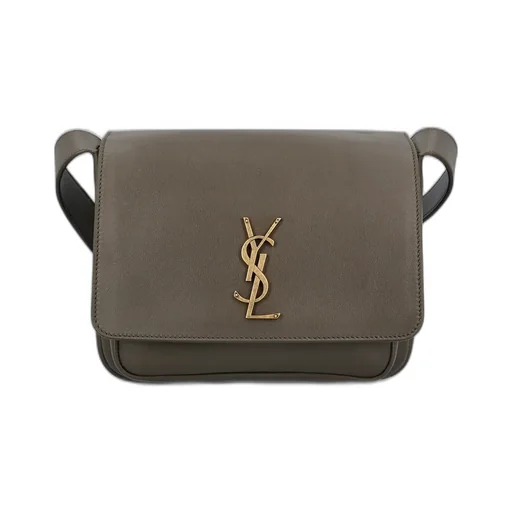 Saint Laurent Niki Logo Plaque Satchel Bag