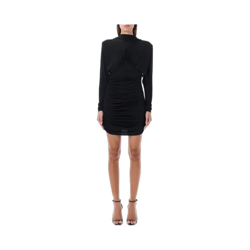 Saint Laurent Cowl Back Mini Dress