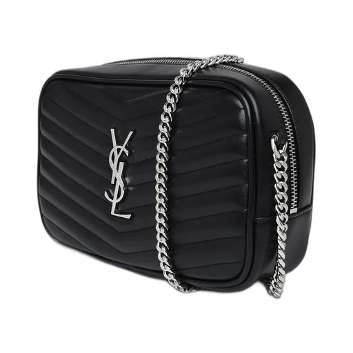 Saint Laurent Lou Quilted Mini Shoulder Bag