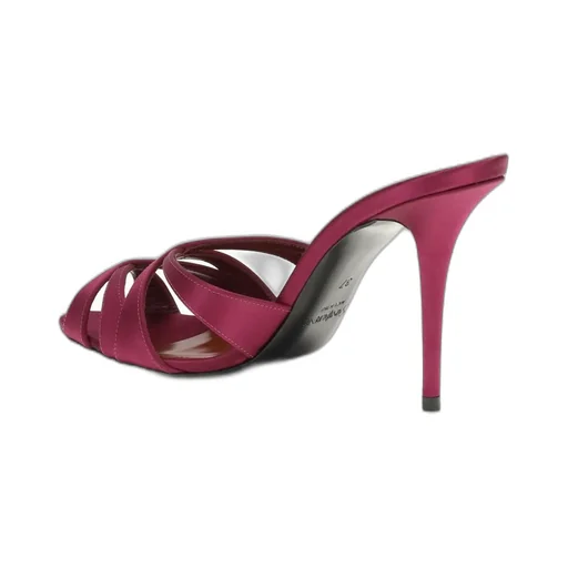Saint Laurent Chandelle Open Toe Mules