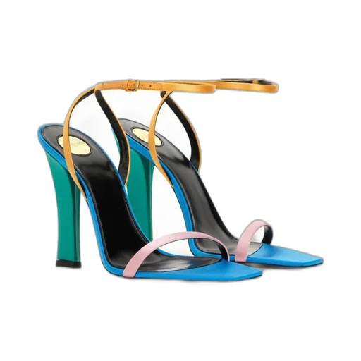 Saint Laurent Dominique Open Toe Sandals