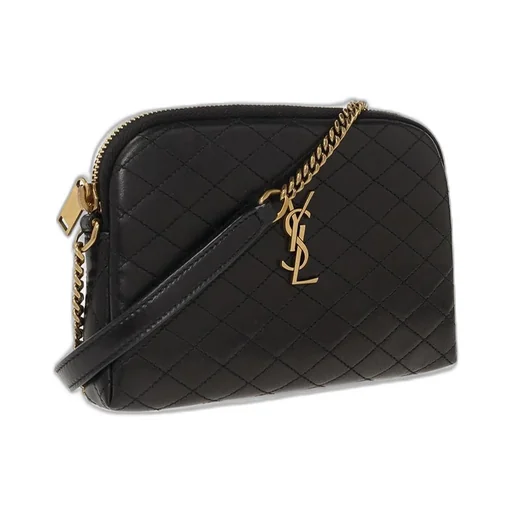Saint Laurent Gaby Quilted Chain Pouch