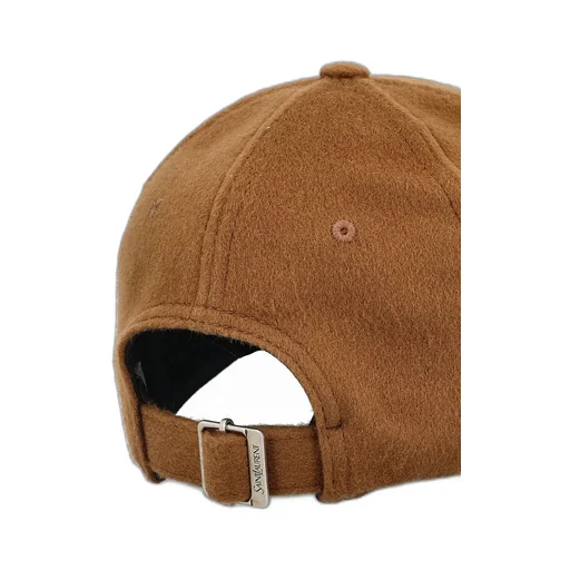 Saint Laurent Logo Embroidered Baseball Cap