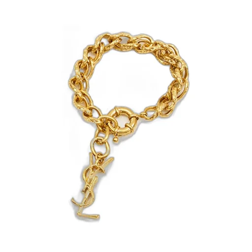 Saint Laurent Rope Chain Bracelet
