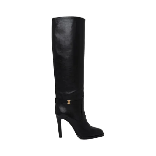 Saint Laurent Diane Almond Toe Boots