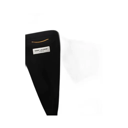 Saint Laurent Double-Breasted Long-Sleeved Jacket