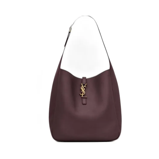 Saint Laurent Le 5 à 7 Logo Plaque Large Shoulder Bag