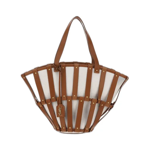Saint Laurent Beatrix Panier Cut-Out Tote Bag