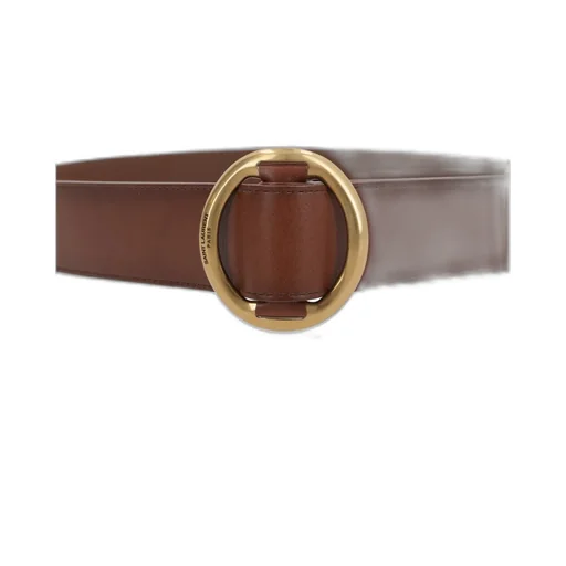 Saint Laurent Oval Buckle Belt
