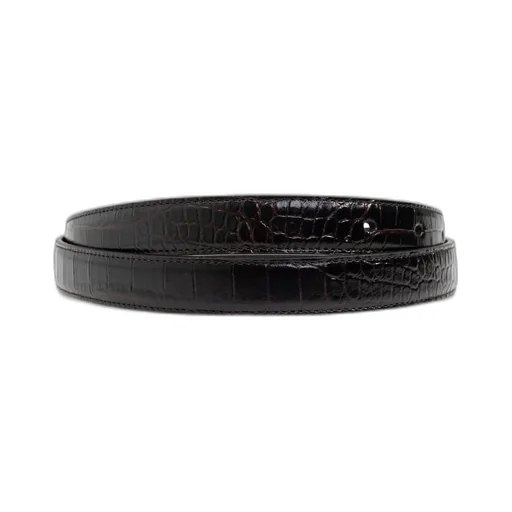 Saint Laurent Logo Plaque Belt