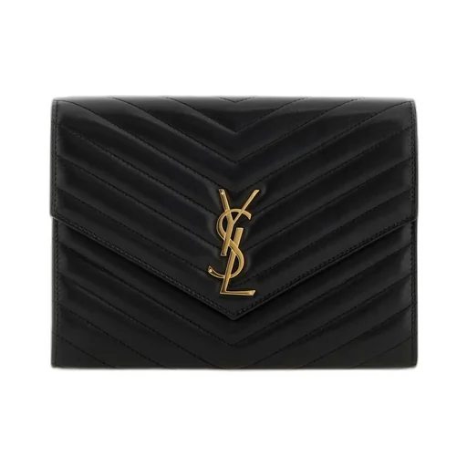 Saint Laurent Cassandre Matelassé Flap Pouch