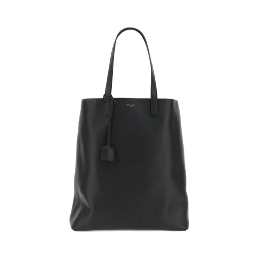 Saint Laurent Bold Logo Detailed Tote Bag