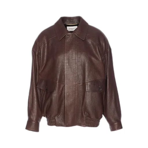 Saint Laurent Zip-Up Bomber Jacket