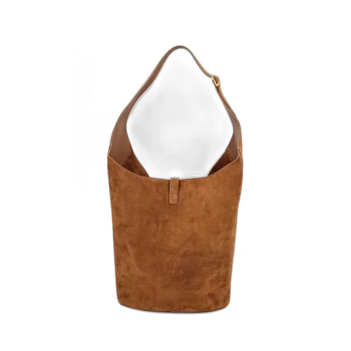 Saint Laurent Le 5 à 7 Logo Plaque Hobo Bag