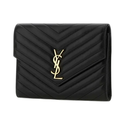 Saint Laurent Cassandre Matelassé Flap Pouch