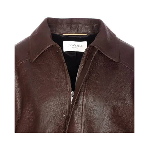 Saint Laurent Zip-Up Bomber Jacket