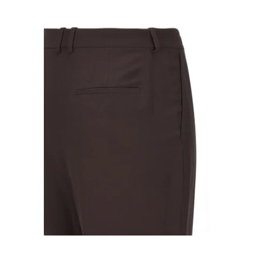 Saint Laurent High Waist Straight Leg Trousers