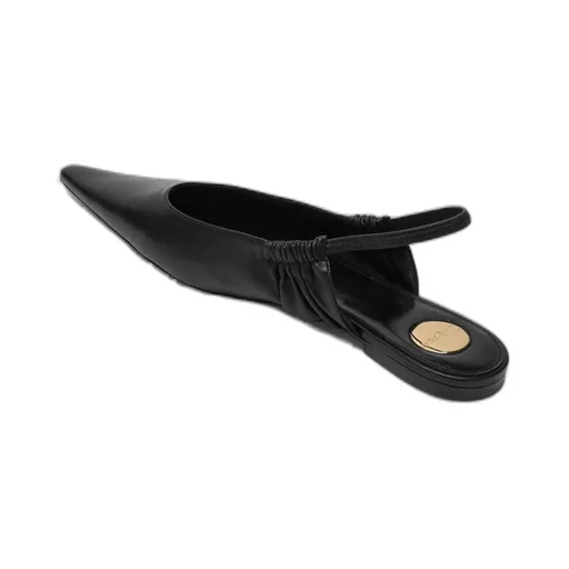 Saint Laurent Anne-Marie Backless Ballet Flats