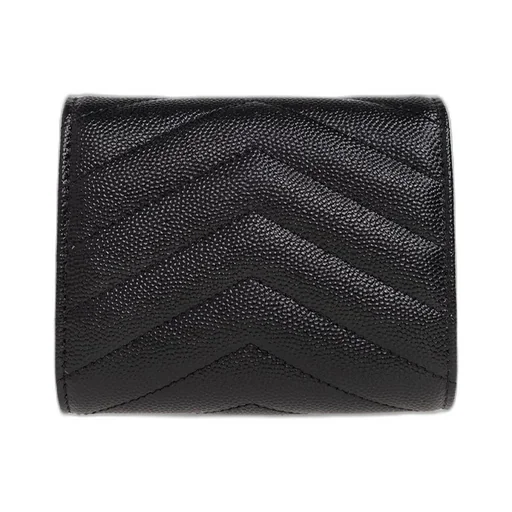 Saint Laurent Cassandre Matelassé Multi-Folded Wallet