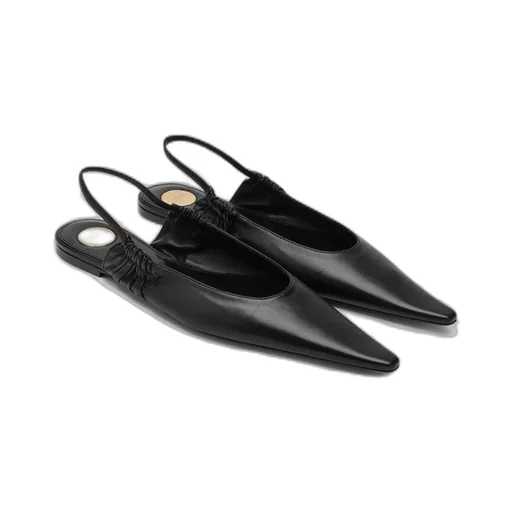 Saint Laurent Anne-Marie Backless Ballet Flats