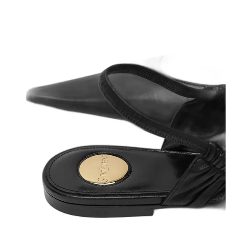 Saint Laurent Anne-Marie Backless Ballet Flats