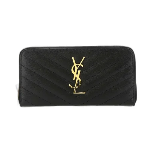 Saint Laurent Cassandre Matelassé Wallet