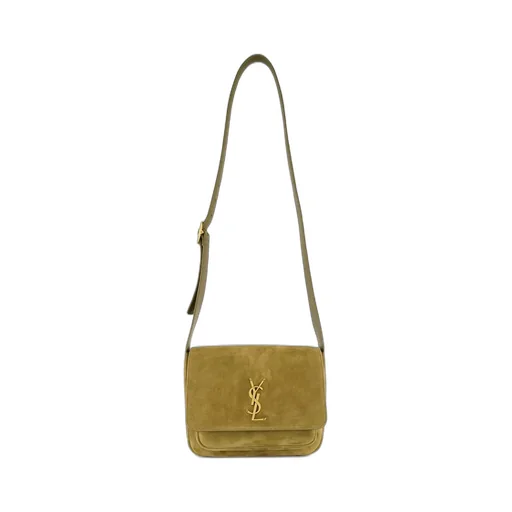 Saint Laurent Niki Logo Plaque Satchel Bag