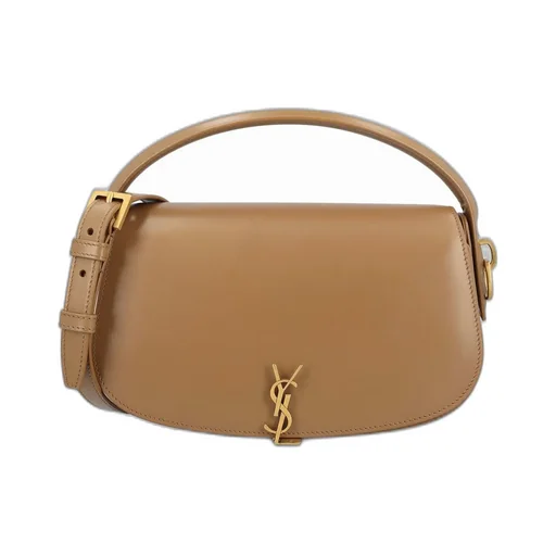 Saint Laurent Voltaire Logo Plaque Shoulder Bag