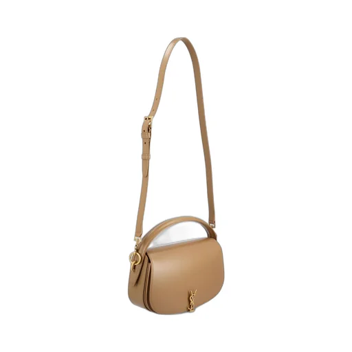 Saint Laurent Voltaire Logo Plaque Shoulder Bag