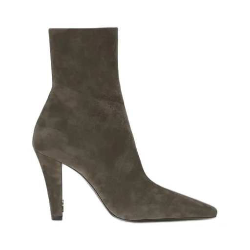 Saint Laurent Jill Pointed Toe Ankle Boots