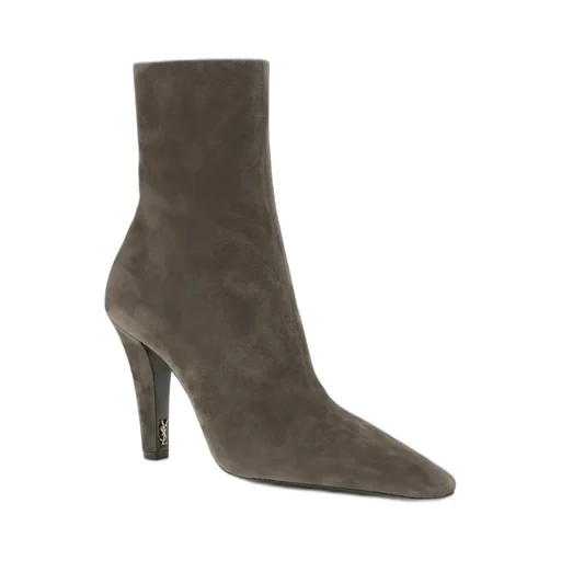 Saint Laurent Jill Pointed Toe Ankle Boots