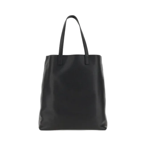 Saint Laurent Bold Logo Detailed Tote Bag