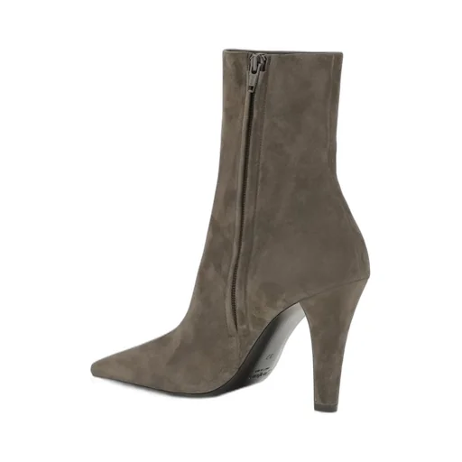 Saint Laurent Jill Pointed Toe Ankle Boots