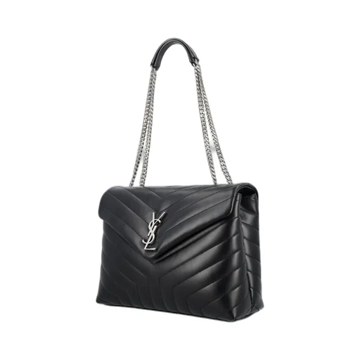 Saint Laurent Loulou Medium Quilted Shoulder Bag