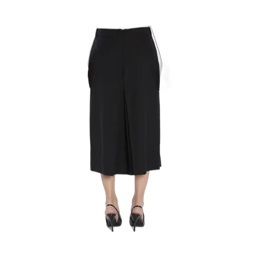 Saint Laurent Mid-Rise Mid-Length Culottes