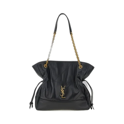 Saint Laurent Jamie Logo Plaque Small Shopping Bag