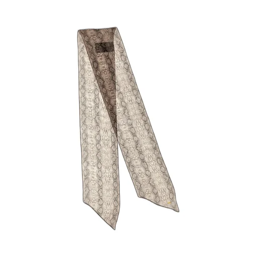 Saint Laurent Snake-Printed Scarf
