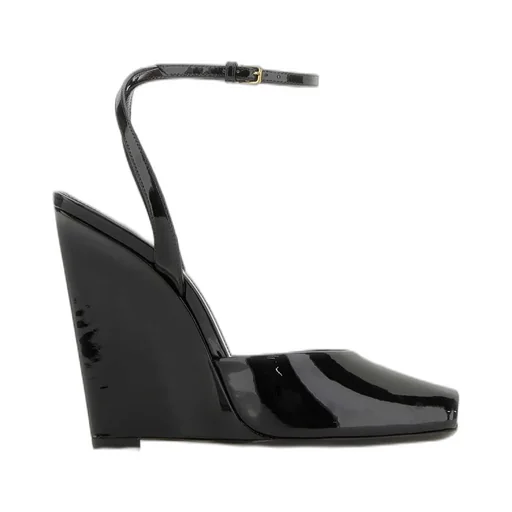 Saint Laurent La Scandale Wedge Sandals