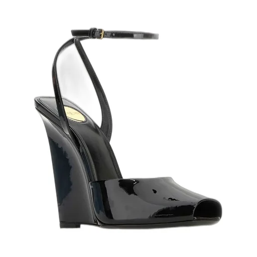 Saint Laurent La Scandale Wedge Sandals