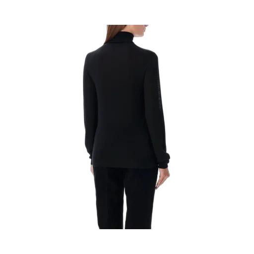 Saint Laurent Cassandre Turtleneck Long-Sleeved Jumper