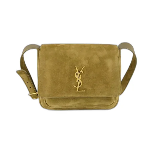 Saint Laurent Niki Logo Plaque Satchel Bag