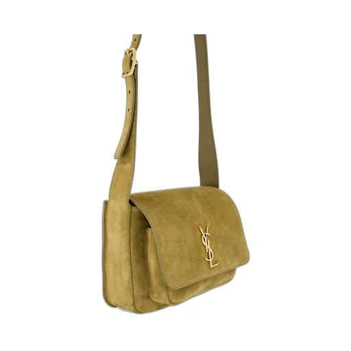 Saint Laurent Niki Logo Plaque Satchel Bag