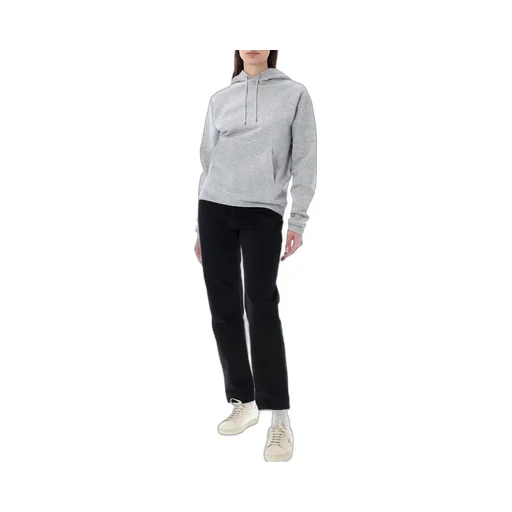 Saint Laurent Logo Embroidered Drawstring Hoodie
