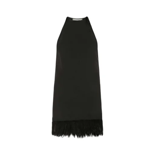 Saint Laurent Sleeveless Crewneck Mini Dress