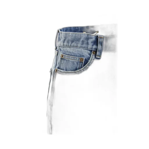 Saint Laurent High Waist Slim-Fit Jeans